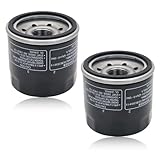 AUMEL 2pcs 15400-ZZ3-003 Oil Filter for Honda GCV530 GCV520 Engines H4514H H4518H Tractors EL5000