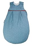3-Lagen-Thermoaufbau mit sehr guter Diffusion gegen Schwitzen I Der PICOSLEEP Babyschlafsack hat einen Wert von 2.7 TOG. Er ist für die ganzjährige Verwendung gedacht und für Temperaturbereiche von 15-21 Grad geeignet. Die im Schlafsack getragene Unterbekleidung muss natürlich den tatsächlichen Werten und dem Wohlbefinden des Kindes angepasst werden.