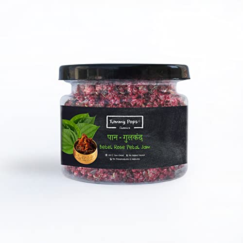 Image of inch inch inchTummy Pops| Premium Meetha Paan Without Supari | Hygienically Prepared & Packed | After Meal Digestives Mukhwas, Premium Handmade Sweet Mouth Fresheners (Paan Gulkand, 50 g (Pack of 1) inch inch inch