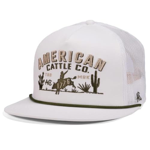 Gorra trucker western snapback para hombre con logo miniatura 1