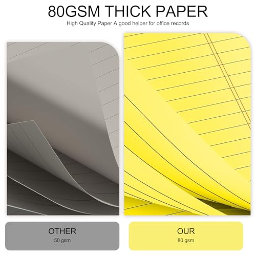 Bloc-notes A4 papier double face perforé pour organiser vos révisions d'examens - 5