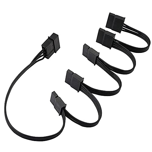 Cable divisor 4Pin IDE a 5 SATA 15Pin para PC miniatura 6