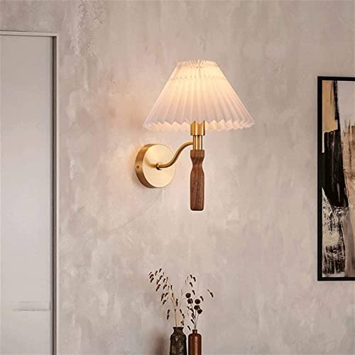 Lámpara de pared retro de tela para iluminar con estilo art deco el pasillo de tu hogar 3