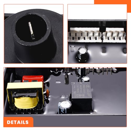 Image of RV Water Heater Replacement Atwood & Dometic 91365 Circuit Board,91447 Thermal Cutoff,93868 Spark Probe Igniter Electrode fits GC6AA-10E GC10A-4E GCH6A-10E GCH10A-4E GCH10A-4E - 3 in 1