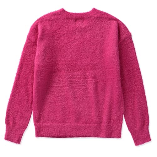 Jolie & Joy Girls Pullover Long Sleeve Crewneck Minky Soft Sweater2