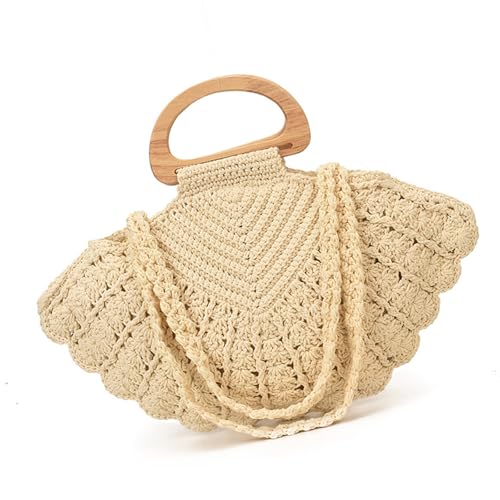 Sac de plage tissé à la main en coton idéal pour vos journées ensoleillées