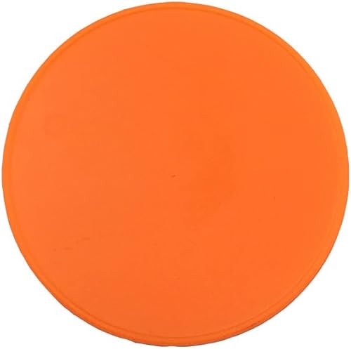 Miniatura 3 de Juego de 100 fichas de póquer opacas de 1 12 pulgadas de plástico, contadores de aprendizaje, fichas de juego con caja de almacenamiento (naranja)