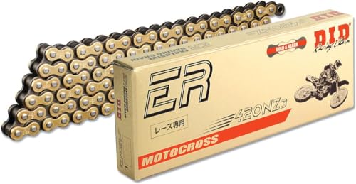 D.i.d 420NZ3–132RB chaîne ultra renforcée anti élongation pour usage intensif