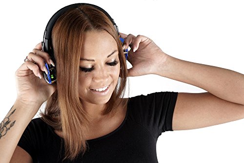 Beatfoxx SDH-300 Neonbright Silent Disco Kopfhörer (Stereo Funk-Kopfhörer, Erweiterung von Silent Disco Sets, Kanal LED-Beleuchtung, über 10 Stunden Akkulaufzeit) – Bild 3
