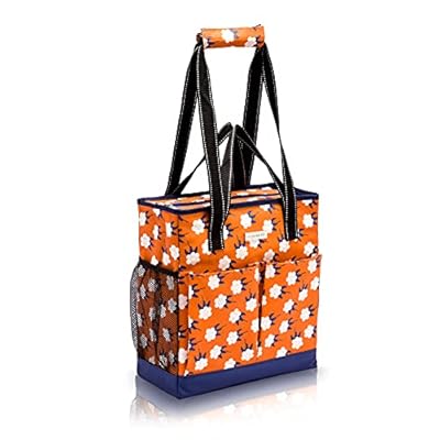 DEMOMENT Utility Canvas Tote Zip Top Shoulder Bag Water Resistance Multiple Pocket work school carrying Handbag Smaller… 419dc9U6jWL. SS400