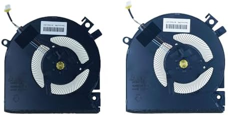 New CPU + GPU Cooling Fan for HP Victus 15-FA 15-FB 15-fa0031dx 15-fb0028nr TPN-Q278 TPN-Q279 15-fb0028nr 0050ax 0103la DC5V Series N17903-001 N13304-001 (1 Pairs(2 Piece) CPU +GPU Fans)
