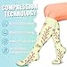 Laite Hebe Compression Socks for Women & Men Circulation(6 pairs)-Graduated Supports Socks for Running, Athletic Sports