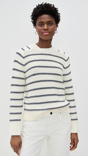 Madewell Women's Stripe Clean Cotton Kyla Pullover2