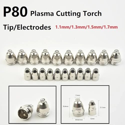 Puntas de antorcha de plasma que optimizan la precisión del corte 4