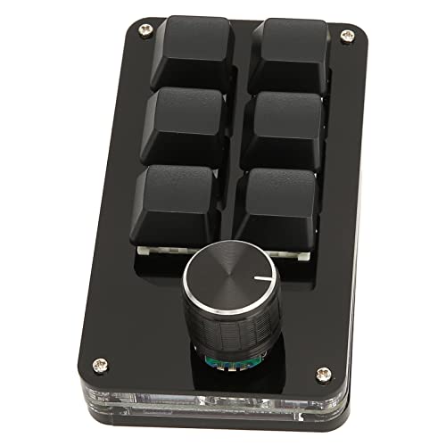 Teclado Mecánico Mini 6 Teclas Wisoqu USB miniatura 3