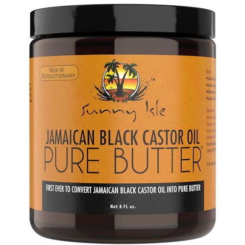 Sunny-Isle-Jamaican-Black-Castor-Oil-Pure-Butter-8oz-Pack-of-6