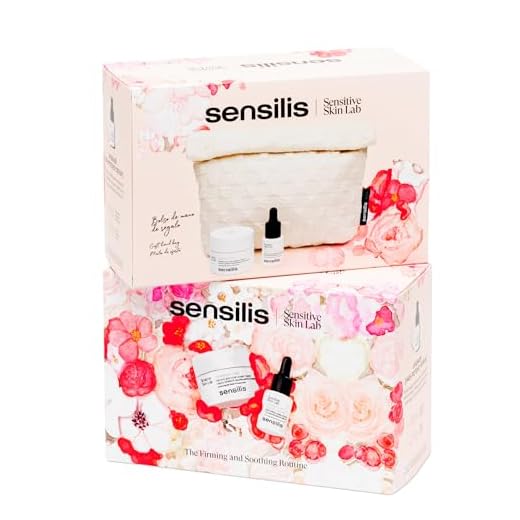 Sensilis - Pack Upgrade AR, Crema Reafirmante Calmante y Antirojeces para Piel Sensible 50 ml y Sérum Alta Potencia, Reafirma y Reduce la Flacidez, Suaviza las Arrugas 30 ml + Neceser