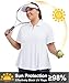 Casei Women's Plus Size Golf Polo Shirts Short Sleeve Collared Tennis Workout Tops Loose Fit UPF 50+ White 2XL