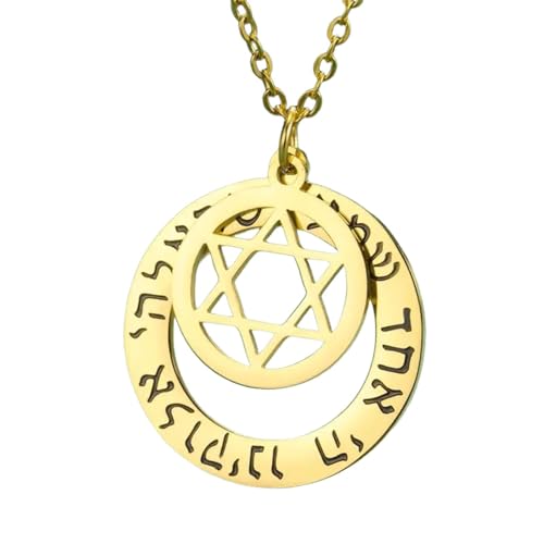 Prière judaïque Shema au quotidien avec ce pendentif de protection spirituelle