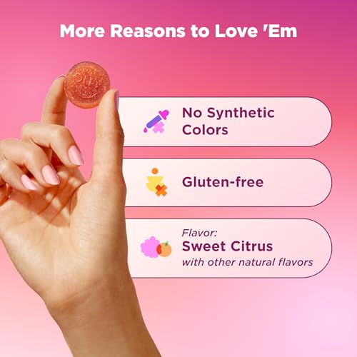 Image of OLLY Prenatal Multivitamin Gummy, Daily Multi Blend for Mommy & Baby, Folic Acid, Omega 3 DHA, Vitamins A & D, Sweet Citrus Flavored, 30 Day Supply - 60 Count