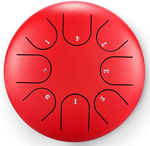 ZAMAX Langue en Acier du Tambour, 12 Pouces 8-Tone Drum Key Main, Instrument de Percussion Compact avec Maillets et Sac… - Les Beatles, Paul McCartney, John Lennon, RIngo Starr, George Harrison ZAMAX Langue en Acier du Tambour, 12 Pouces 8-Tone Drum Key Main, Instrument de Percussion Compact avec Maillets et Sac… – Image 4