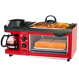 Samnuerly Máquina de Pan Máquina de Pan de Desayuno, Máquina de Pan de Acero Inoxidable, Máquina de Pan programable...