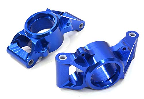 Integy RC Upgrades for Traxxas X-Maxx, Billet Machined Rear Hub Carriers for Traxxas X-Maxx 4X4 Req. 20x27x4mm Bearings
