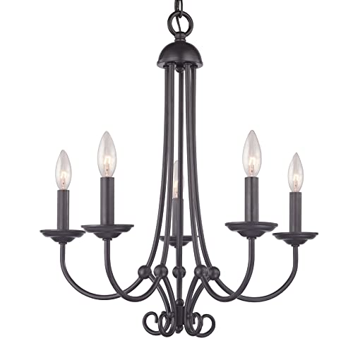 Elk Lighting 1505CH/10 Thomas Lighting Chandelier, 20W X 20D X 6H, Oil-Rubbed Bronze - Image 5