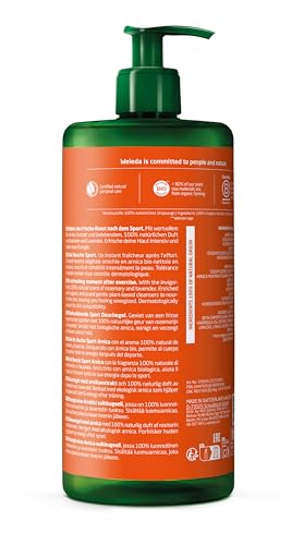 Weleda Sport Body Wash with Arnica, 750ml, Off White, 750 ml (Pack of 1) - Image 2