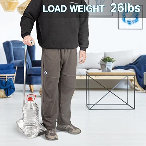 Long Handled Dust Pan And Broom Set For Home,Heavy Duty Metal Stainless Steel Dustpans And Brooms , Upright Stand Up Design,54" Broom And Dustpan Combo For,Lobby Floor, Yard,Home Kitchen Office Use #TOP5