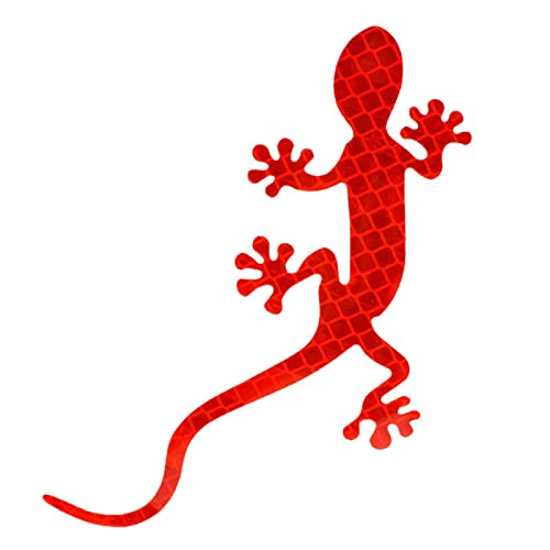 Adesivos de estilo de carro, decalque reflexivo de carro,Adesivo autoadesivo em forma de gecko para