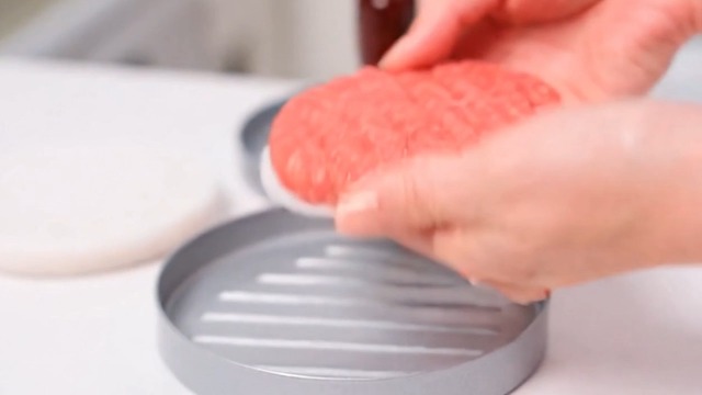 Confezione Da 2 Stampi Per Hamburger Regolabili, Pressa Per Polpette Di Carne E Verdure