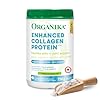 Organika Canadian-Made Enhanced Collagen Powder - for Healthy Hair, Skin, Nails, and Joints. Hydrolyzed Protein Peptides for Better Absorption- Grass-Fed, Non-GMO- Unflavoured- 750g