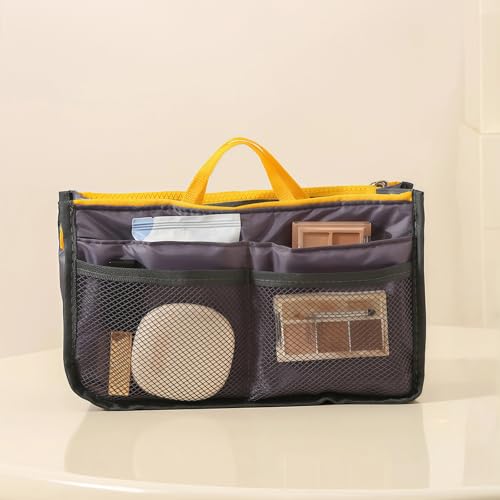 Large Capacity Canvas Storage Bag, Multi-Functional Organisation Tote, Ideal for Home, Office, Travel Use