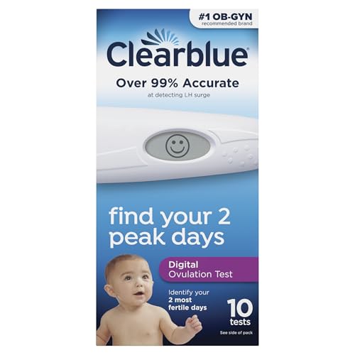 Clearblue Digital Ovulation Test, 10 Count
