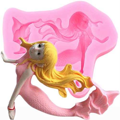 3D Silicone Mold Sea Series Fondant Cake Decorating Tools Starfish Shell Chocolate Gumpaste Chocolate Mold (O)