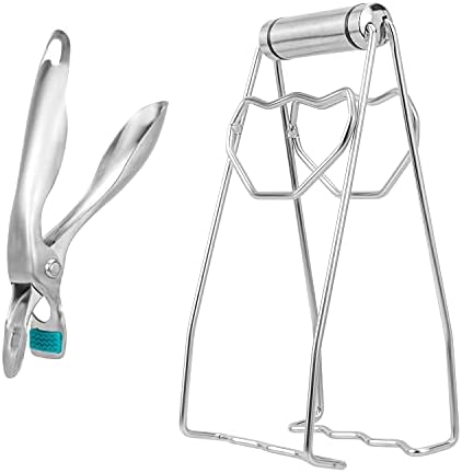 Stainless Steel Dish Plate Clip Kitchen Folding Hot Plate Tong