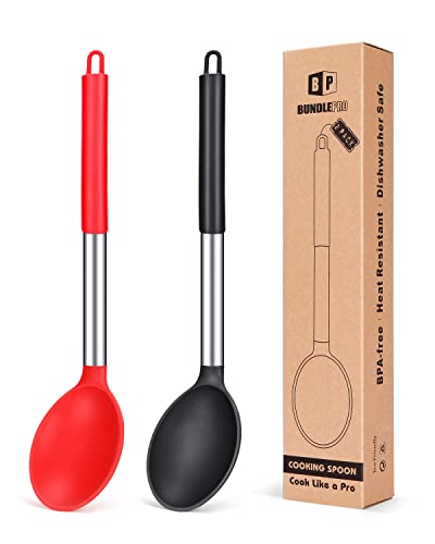 Edelstahl Schöpflöffel Mit Schlitz - Großes Küchenutensil Zum Abseihen Und Servieren