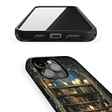 for iPhone 13 Pro Max Case,Vintage Bookish Art Reading Book Lovers Gifts,Dual Layer Soft TPU Hard PC Bumper - Image 3