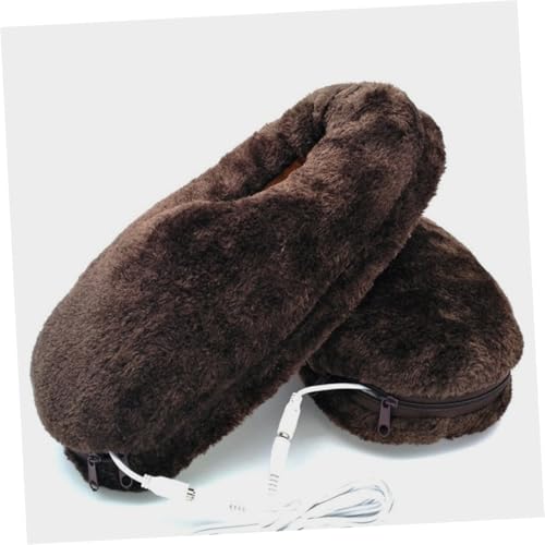 Chauffe-pieds électrique USB réutilisable en textile doux et chaud