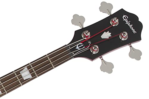 Epiphone EB-3 Bass Basse électrique Cherry - Les Beatles, Paul McCartney, John Lennon, RIngo Starr, George Harrison Epiphone EB-3 Bass Basse électrique Cherry – Image 6