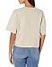 The Drop Women's Sydney Short-sleeve Cropped Crew Neck T-shirt, Sand, M