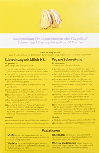 Bauk Demeter Dinkel Zitronenkuchen, 485 g