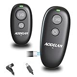 Upgraded USB-C Rechargeable Wireless Camera Remote Control Shutter Release – Compatible with Nikon D750, D5300, D5600, D7200, D7500, Z6, Z7, Z9, D800, D850, Coolpix P1000
