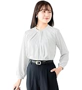 Amazon | [アオキ] マイナビ学生の窓口共同開発 就活ブラウス シャツ 2