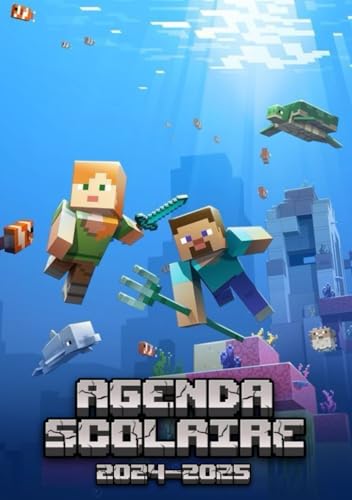 Agenda Scolaire 2024 2025: Organisateur Scolaire De Septembre à Août | Primaire, Collège, Lycée pour Fille et Garçon | Thème: Gamer | Activités Scolaires |