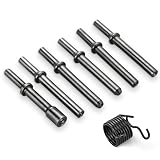 AMGSH 7 Pack Air Rivet Hammer Tools Kit, Pneumatic Rivet Set with 6 Heavy-Duty Bits &...