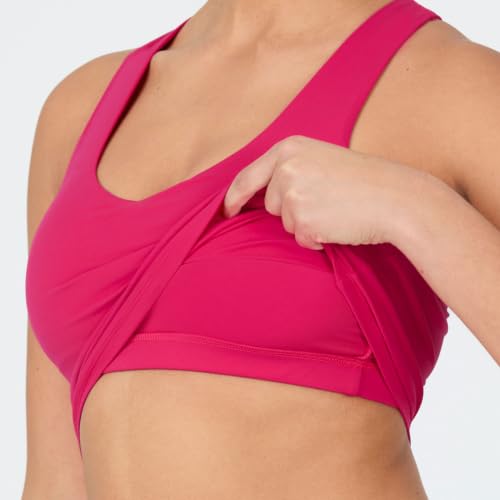 Image of YITTY Active Sports Bra Tank, Tank Top for Women with Built-in Bra, Racerback, Removable Cups, Low-Impact Yoga and Gym