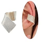 Hypoallergenic 925 Sterling Silver Ear Cuffs Earrings for Women Non Piercing Clip on Cartilage Cuff