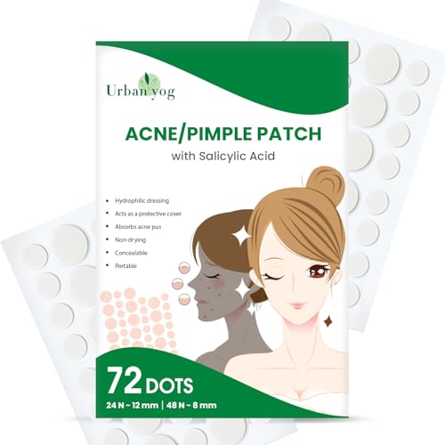 Urban Yog Acne Pimple Patch Facial Kit -72 Dots | Salicylic Acid ...